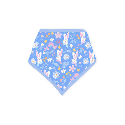 Garden Bunny Blossom Bamboo Baby Bib