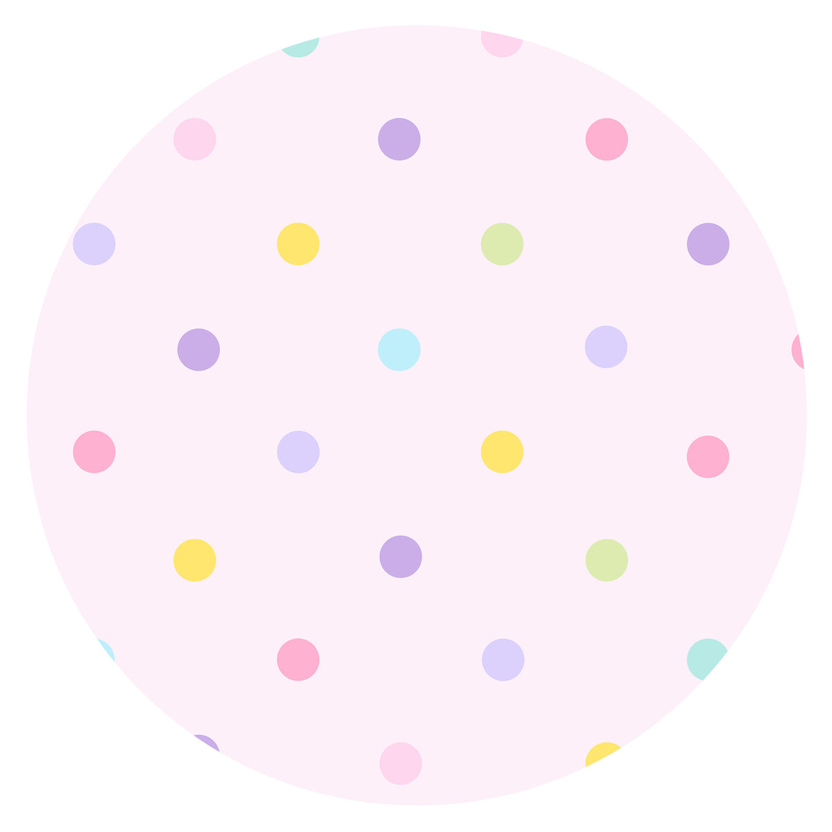 Pastel Dot Dreams Bamboo Blanket