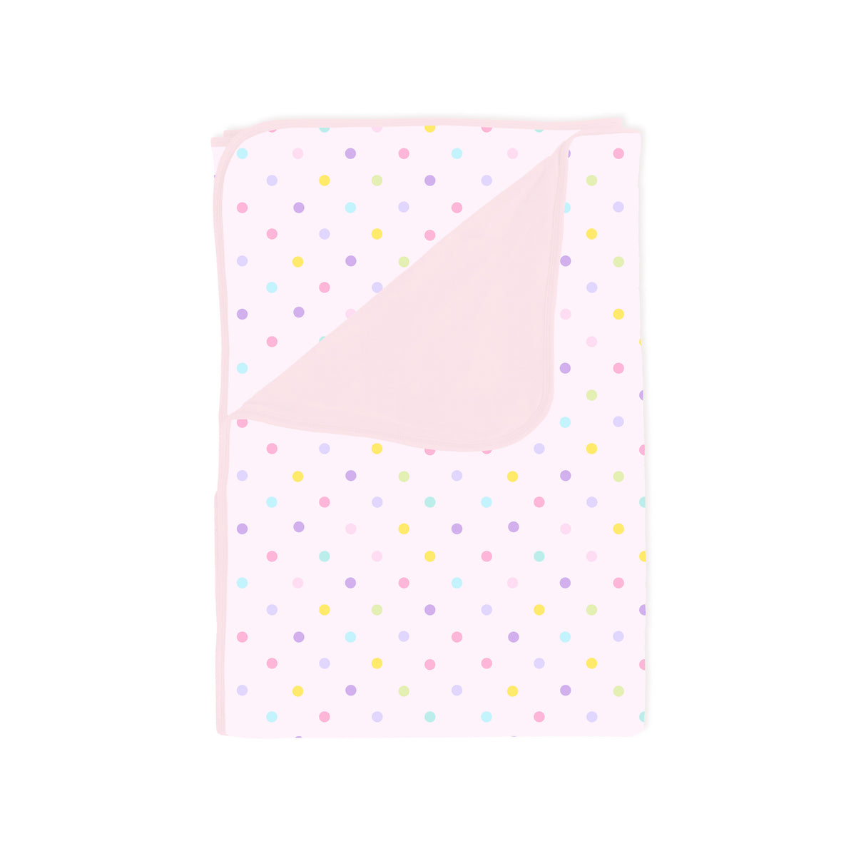 Pastel Dot Dreams Bamboo Blanket