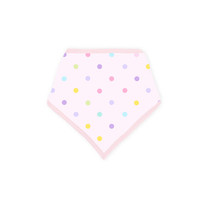 Pastel Dot Dreams Bamboo Baby Bib