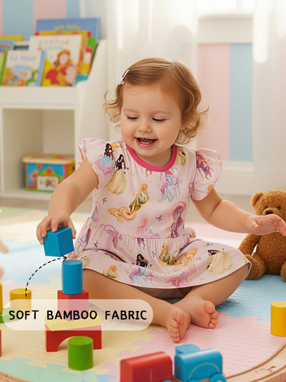 Fairytale Princess Magic Pink Dress With Bodysuit