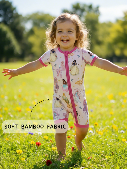 Nordic Dreams Grass Green Pattern court Bamboo Zippy Baby Baber