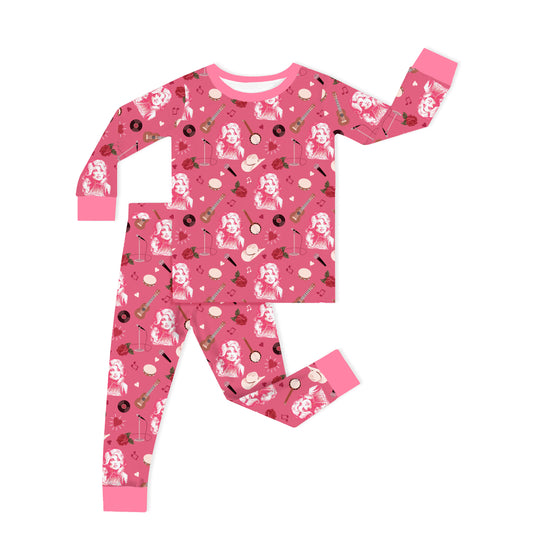 Nashville Songbird Kids Two-Piece Pajama Set