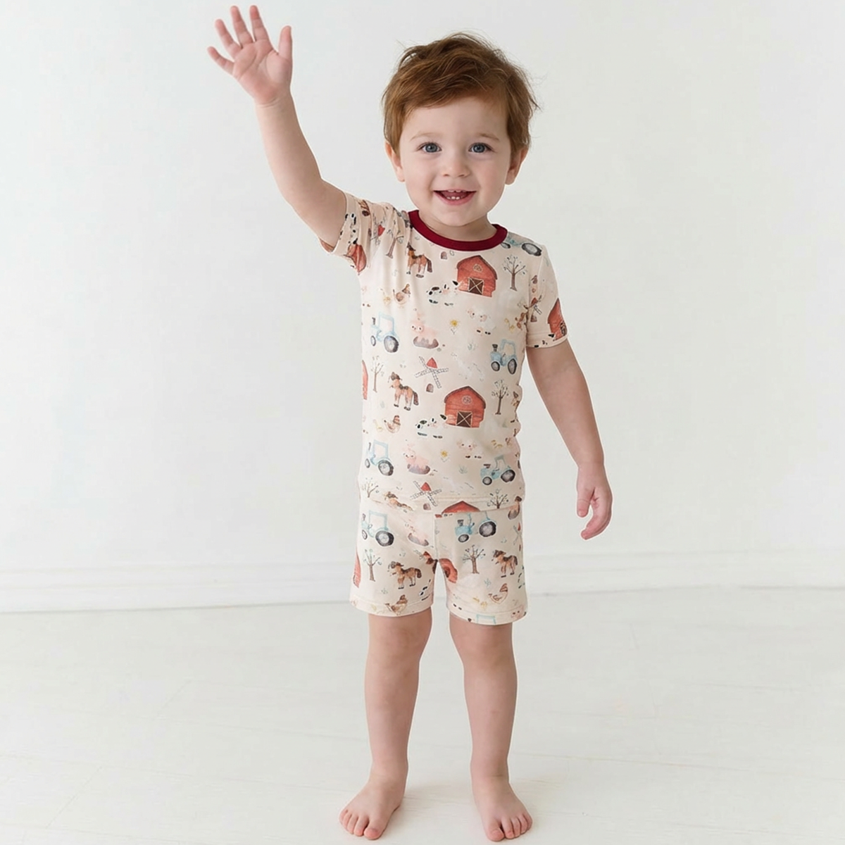 Nordic Dreams Grass Green Pattern court Bamboo Zippy Baby Baber
