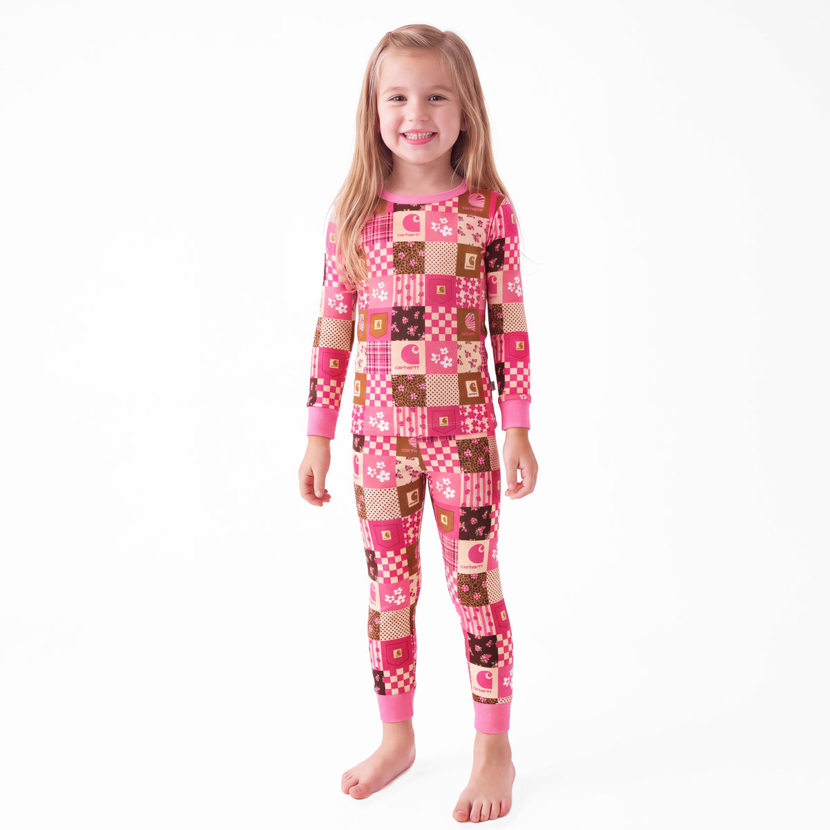 Sweet Utility Blossom Kids Two-Piece Pajama Set