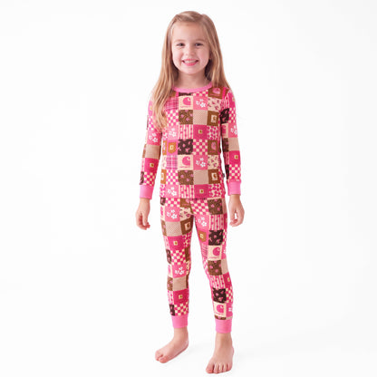 Sweet Utility Blossom Kids Two-Piece Pajama Set