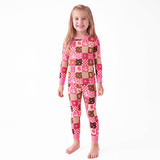 Sweet Utility Blossom Kids Two-Piece Pajama Set