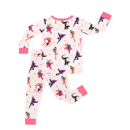 Superhero Girls Power Dreams Kids Two-Piece Pajama Set