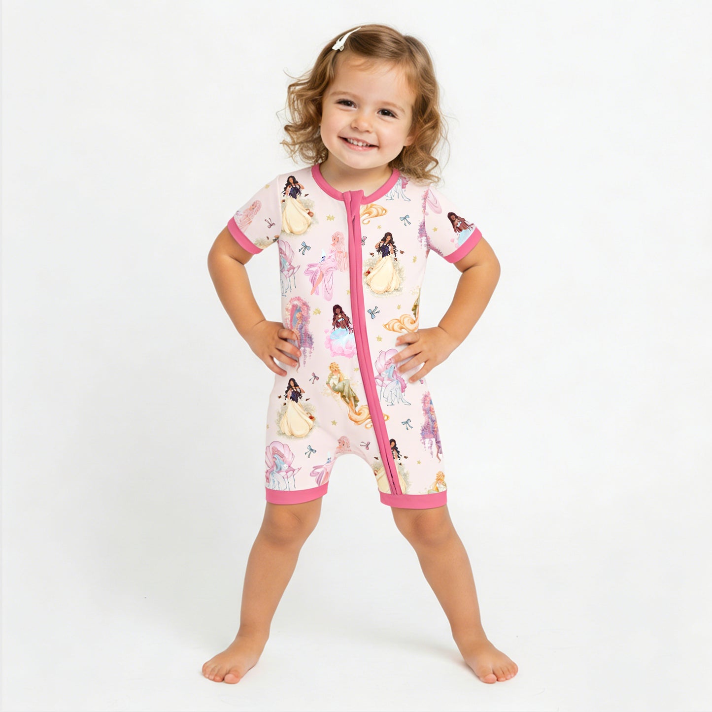 Nordic Dreams Grass Green Pattern court Bamboo Zippy Baby Baber