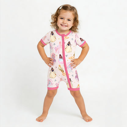 Nordic Dreams Grass Green Pattern court Bamboo Zippy Baby Baber