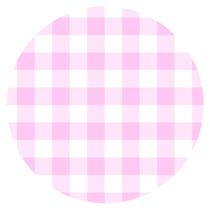 Pink Blush Check Sweet Dreams Bamboo Zipper Romper Pajamas