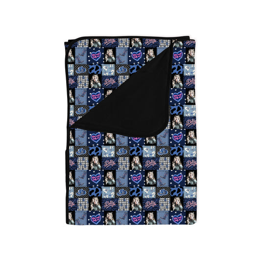 Dolly Neon Country Disco Bamboo Blanket