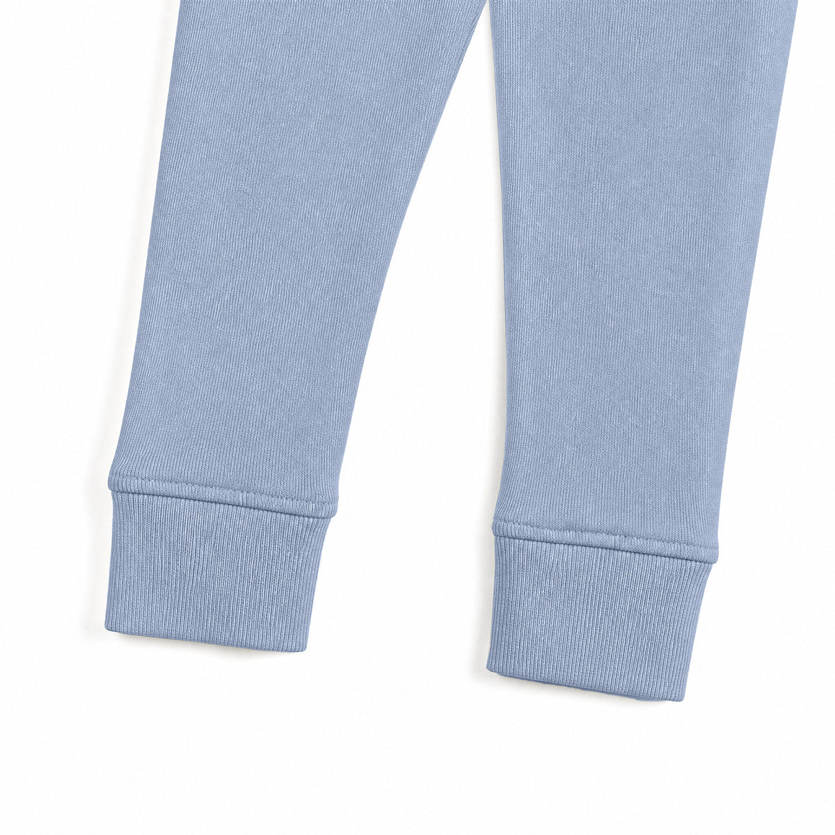 Greyish Misty Blue Kids Two-Piece Pajama Set