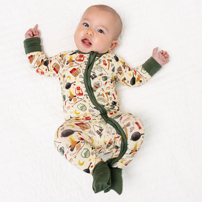 Idiot Ole Bear Bamboo Long Sleeper Sleeper