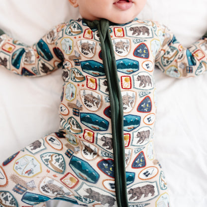 Idiot Ole Bear Bamboo Long Sleeper Sleeper