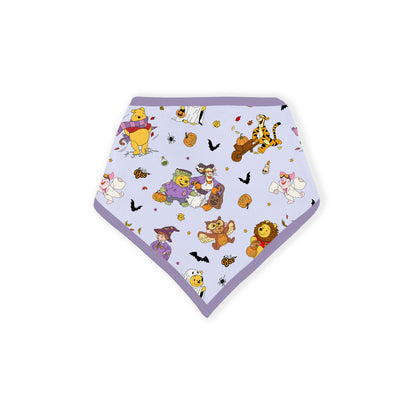 Halloween Bear Pumpkin Bat Bamboo Baby Bib
