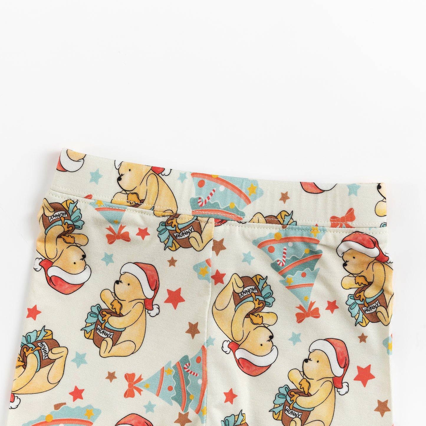 Christmas Tree Bear Kids Bamboo Two-Piece Pajama Set