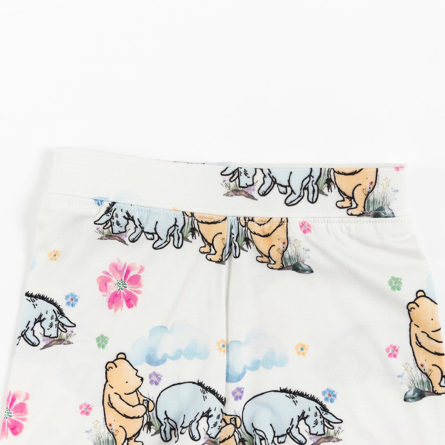 Ensemble short en bambou pour enfants avec œufs de Pâques et ours