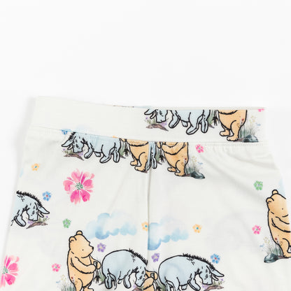 Ensemble short en bambou pour enfants avec œufs de Pâques et ours