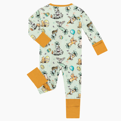 Easter Eggs & Bear Bamboo Zippy Sleeper for Baby