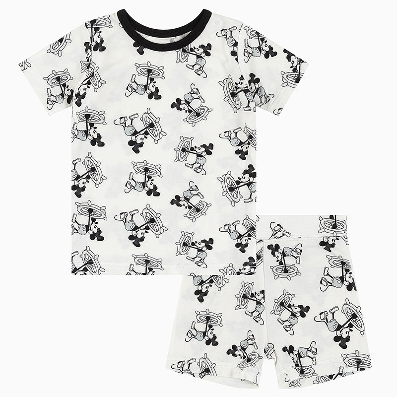 Ensemble pyjama deux pièces en bambou pour enfant Rudder Mouse