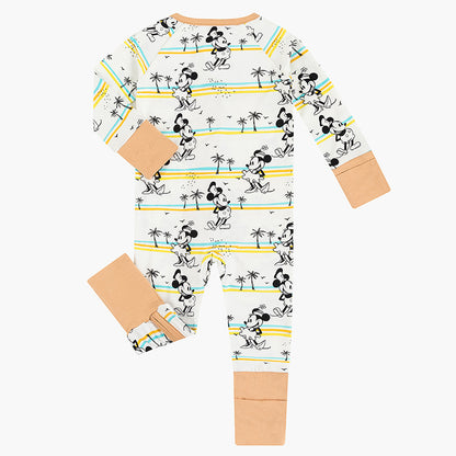 Mouse Palm Tree Bamboo Baby Zippy Pajama