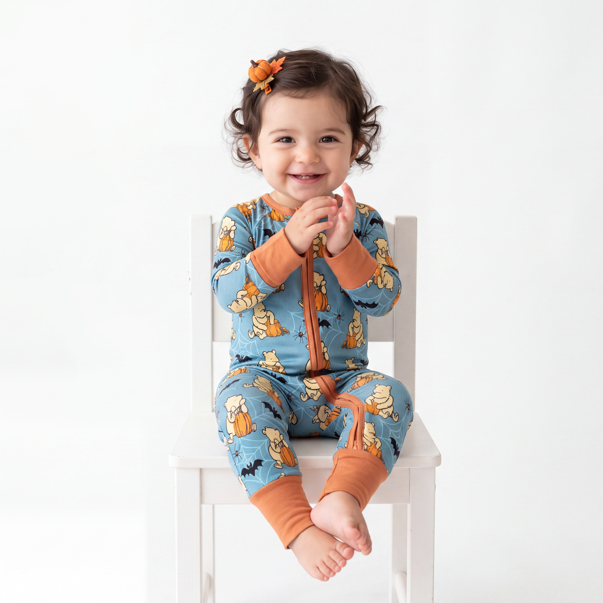 Bat Pumpkin Cute Bear Bamboo Sleeper