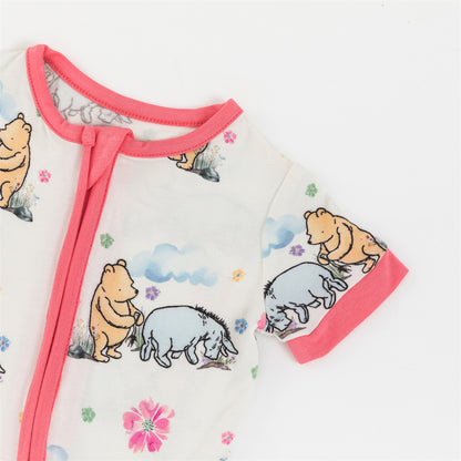 Bear And Friend Fun Time Bamboo Baby Shortie Romper