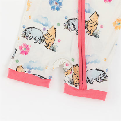 Bear And Friend Fun Time Bamboo Baby Shortie Romper