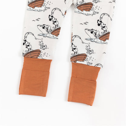 Mouse Cruise Bamboo Baby Zippy Pajama