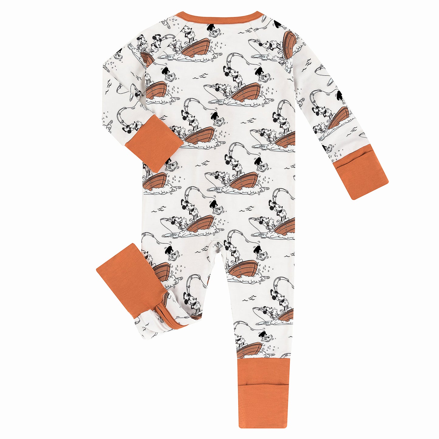 Mouse Cruise Bamboo Baby Zippy Pajama