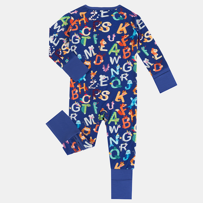 Alphabet Animal Friend Bamboo Viscose Zippy