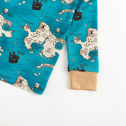 Land And Ocean Kids Bamboo Two-Piece Pajama Set
