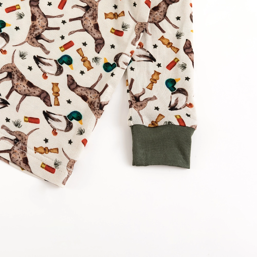 Hound Duck Bamboo Long Sleeve Pajama Set
