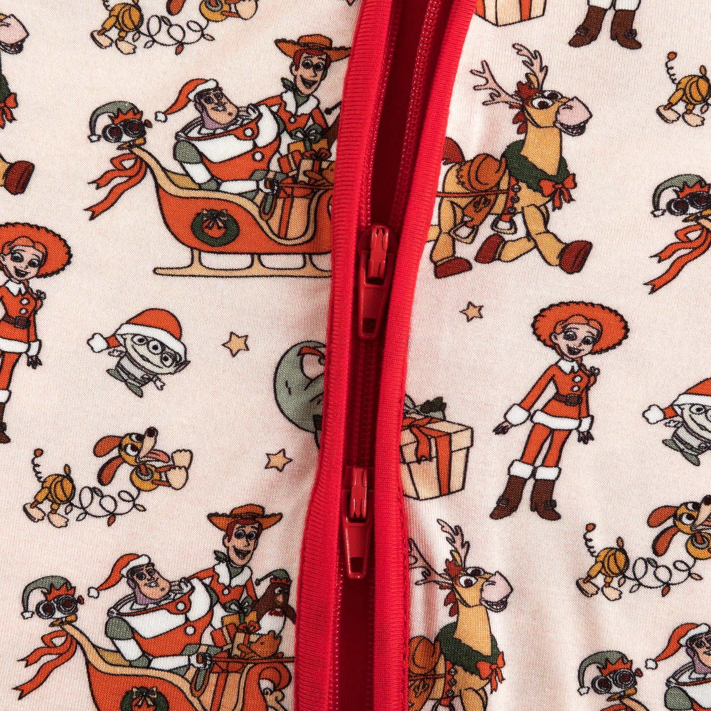 Disney Toy Story Bamboo Zipper Romper Pajamas
