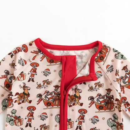Disney Toy Story Bamboo Zipper Romper Pajamas