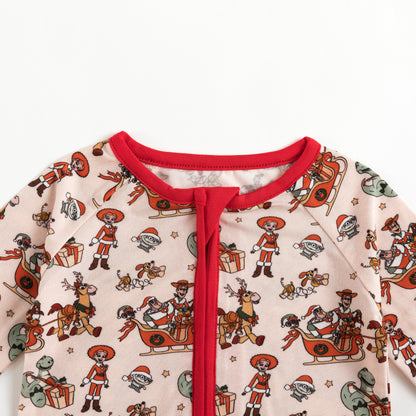 Disney Toy Story Bamboo Zipper Romper Pajamas