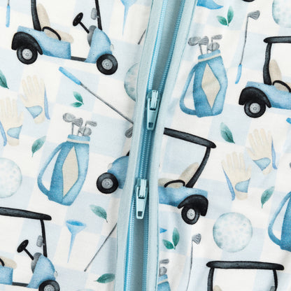 Blue Golf Adventure Bamboo Blue Sleeper