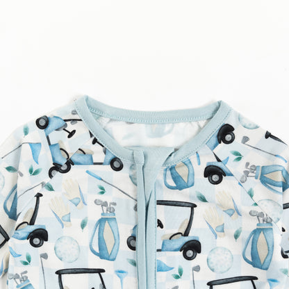 Blue Golf Adventure Bamboo Blue Sleeper