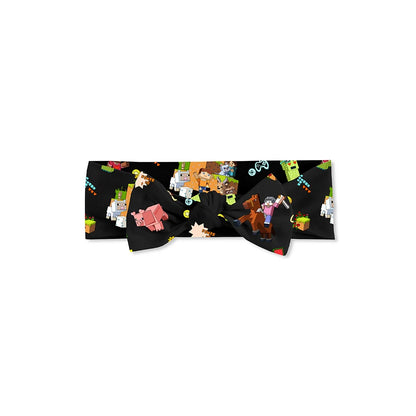 My World Bamboo Headband Bow