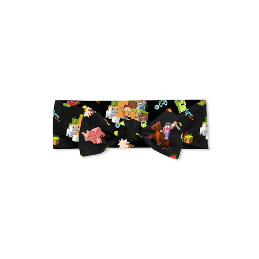My World Bamboo Headband Bow