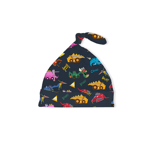 Dinosaur Digger Knotted Cap